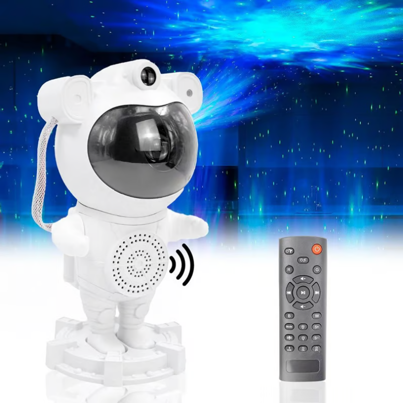 Proyector Astronauta Luces y Parlante 🧑‍🚀+ Regalo Guía para Meditar🎁